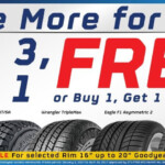 2022 Goodyear Buy 3 Tire Rebates