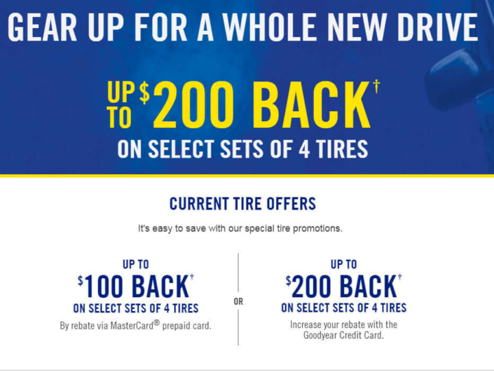 Check Goodyear Tire Rebate Status