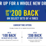 Check Your Goodyear Tire Rebate Status