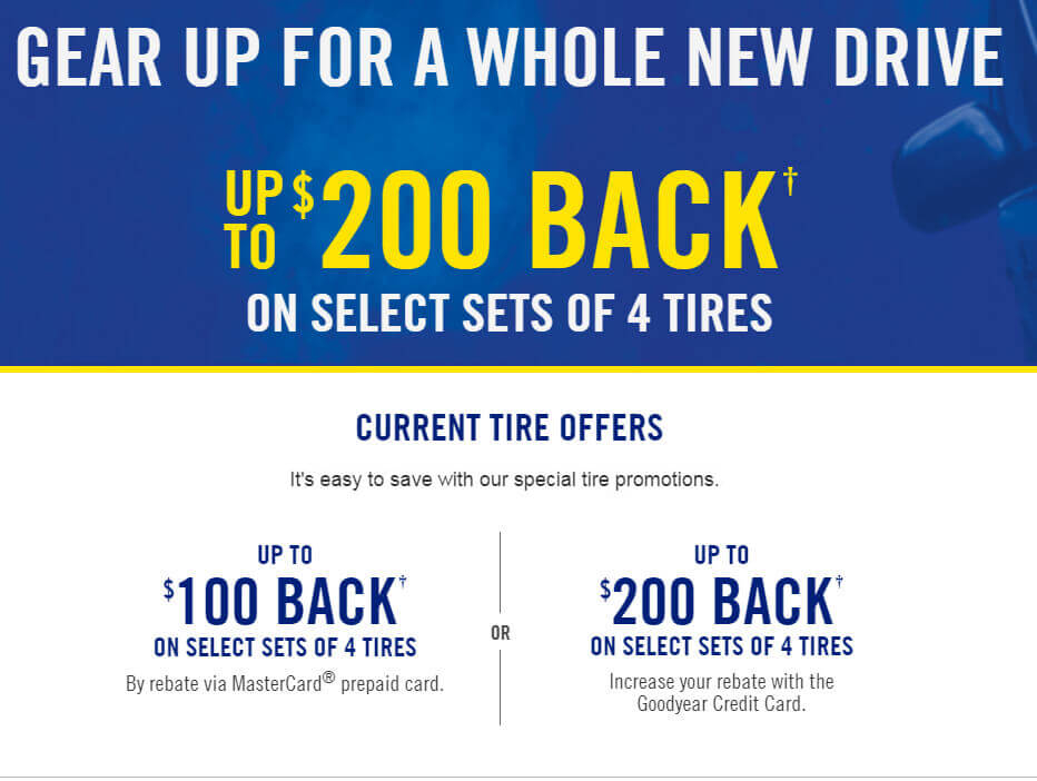 Check Your Goodyear Tire Rebate Status