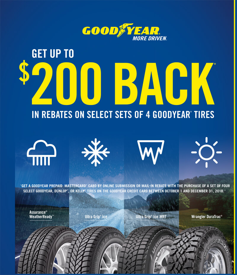 Goodyear Brake Rebate