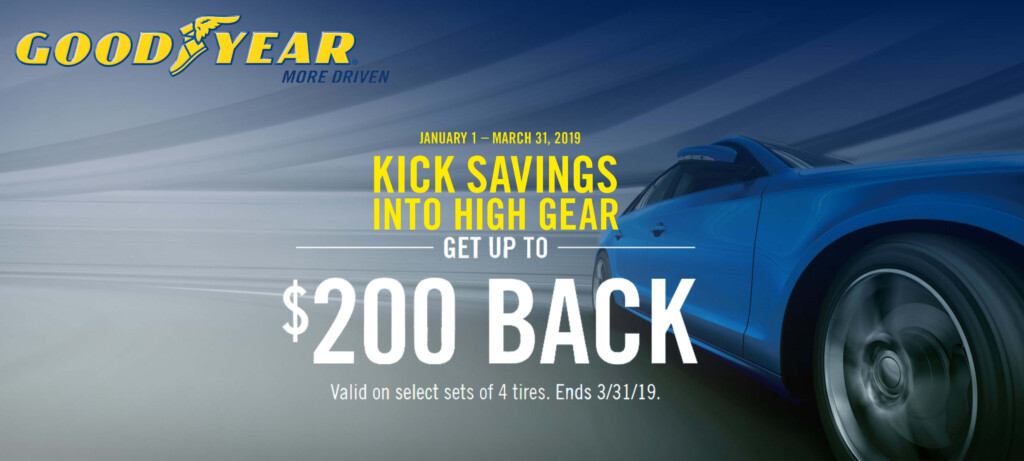 Goodyear Prepaid Rebates