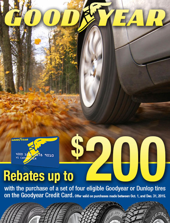 Goodyear Rebate Value