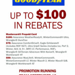 Goodyear Tire Rebate December 2022