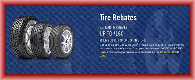 Check On Goodyear Rebate