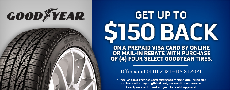 Current Goodyear Tire Rebates