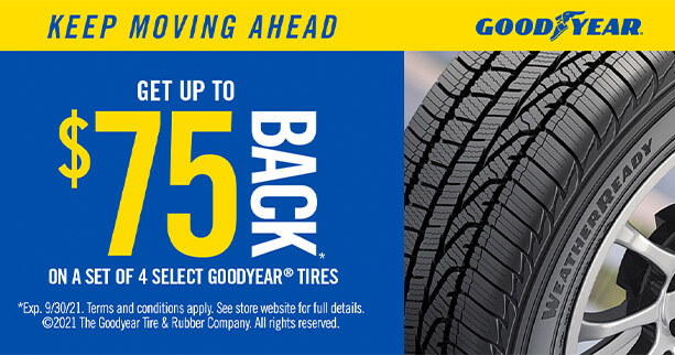 Goodyear Consumer Rebates