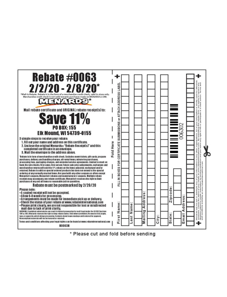 How To Fill Out Goodyear Rebate Form