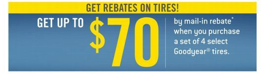 Midas Goodyear Rebate